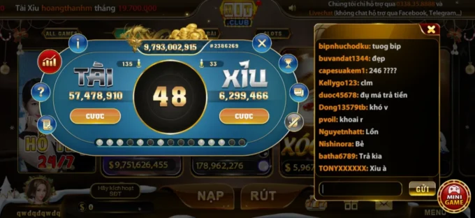 Hướng Dẫn Chơi Tài Xỉu HitClub Đơn Giản